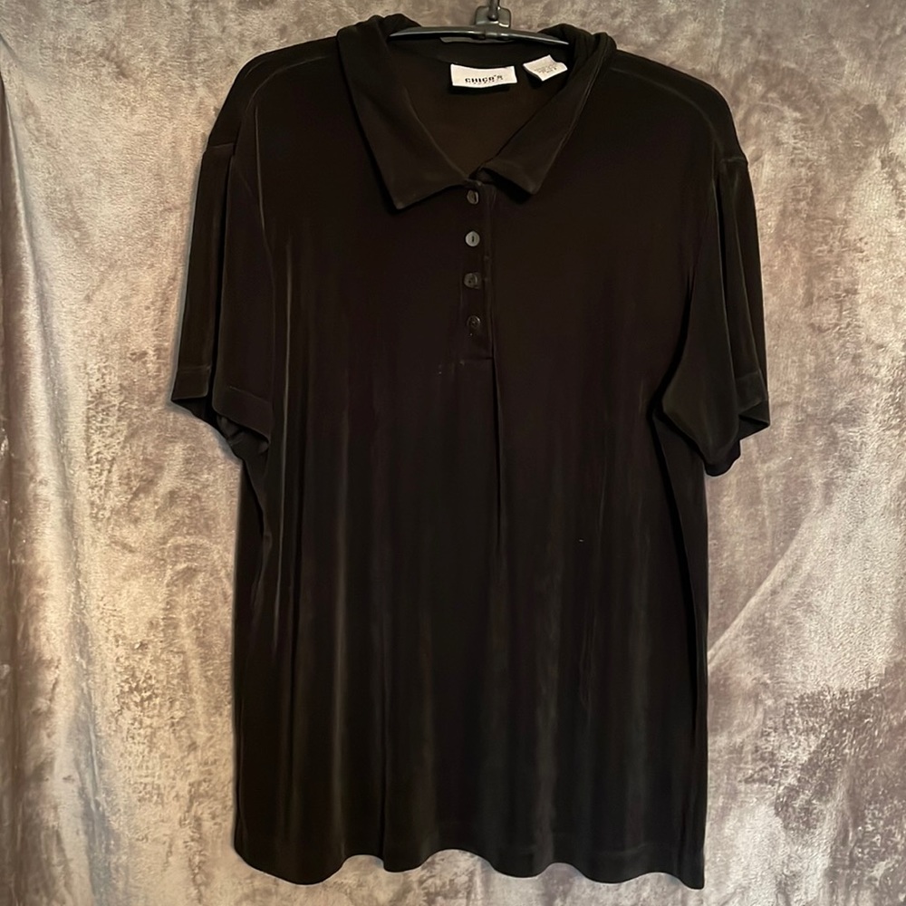 Chico’s Travelers Size 2 (12) 95% Acetate 5% Spandex Made in USA